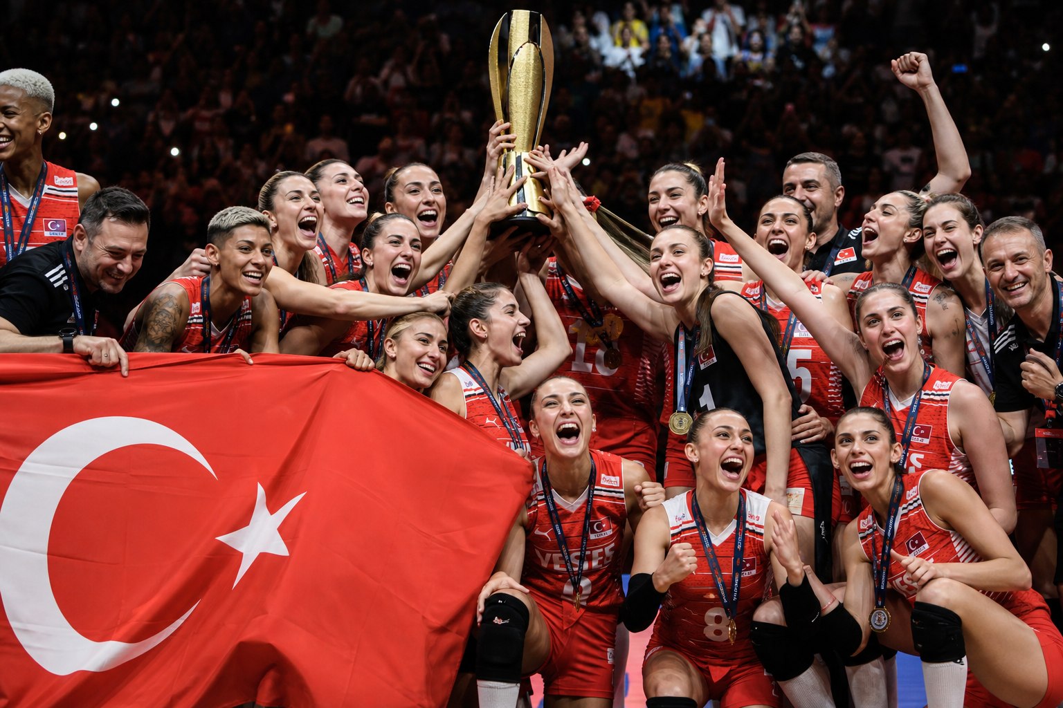 Filenin Sultanları: Türkiye Kadın Voleybol Milli Takımının Başarı Hikayeleri - Türk kadın sporcu