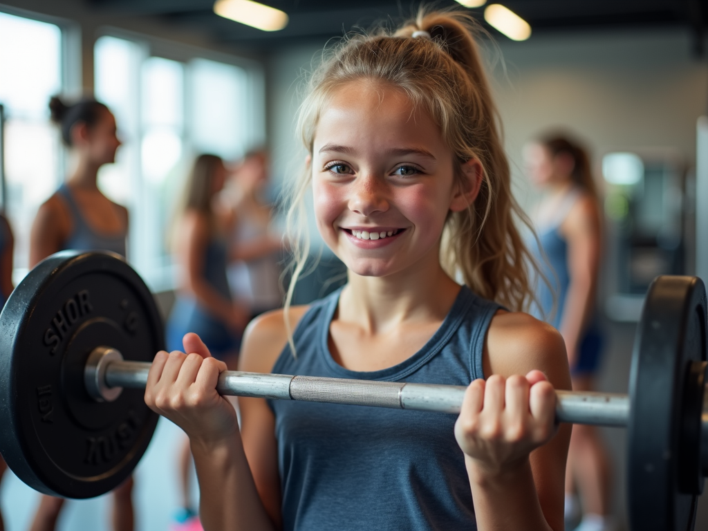 Spor Salonunda Genç Kızlar: Fitness ve Özgüven Yolculuğu