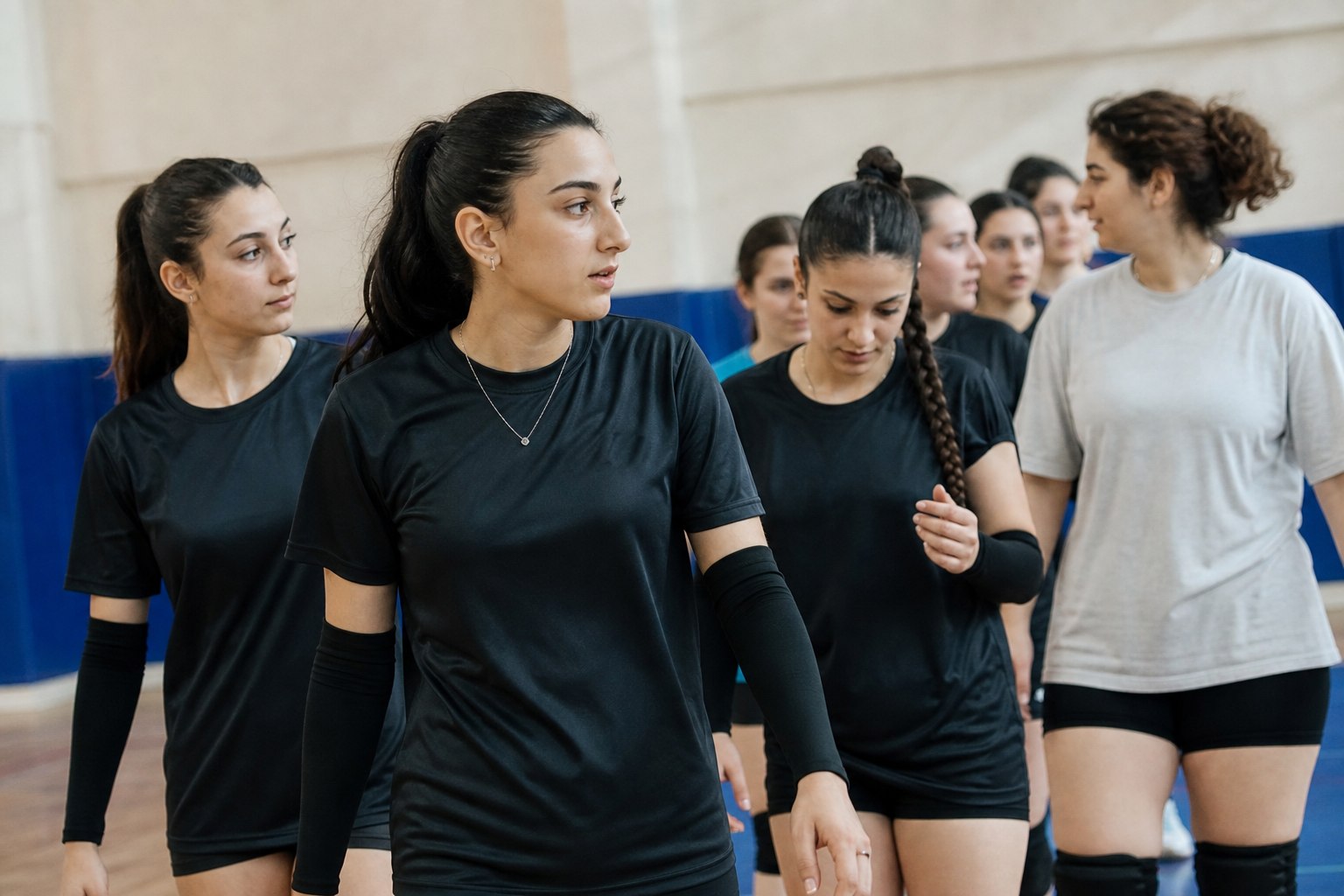 Güzel sporcu kadınlar Çanakkale Gençlik Merkezleri Spor Etkinlikleri'nde