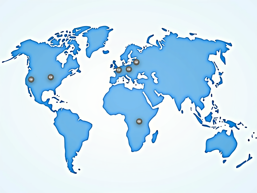 VPN sunucu konumları