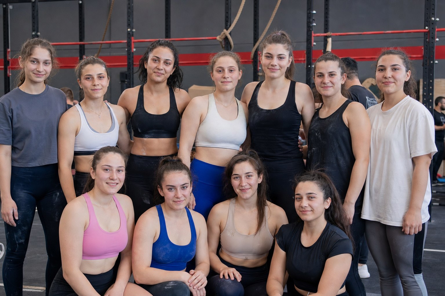 Çanakkale spor güzelleri fotoğrafları grup spor