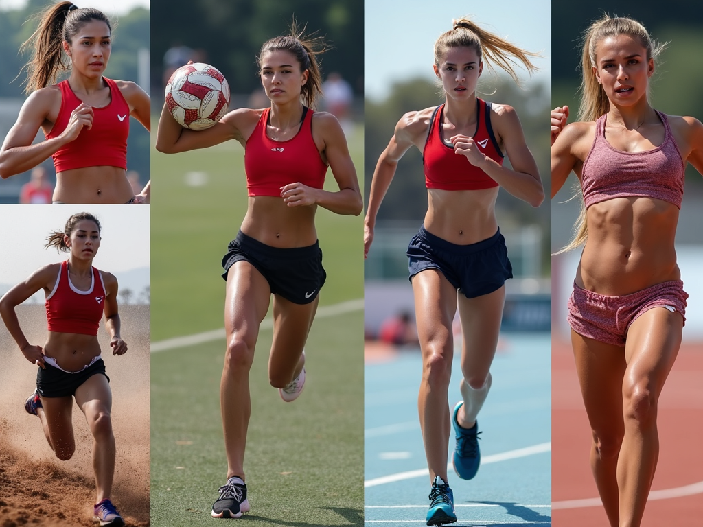 Çanakkale spor kızlar fotoğraf albümleri, sporun güzelliğini yansıtıyor.
