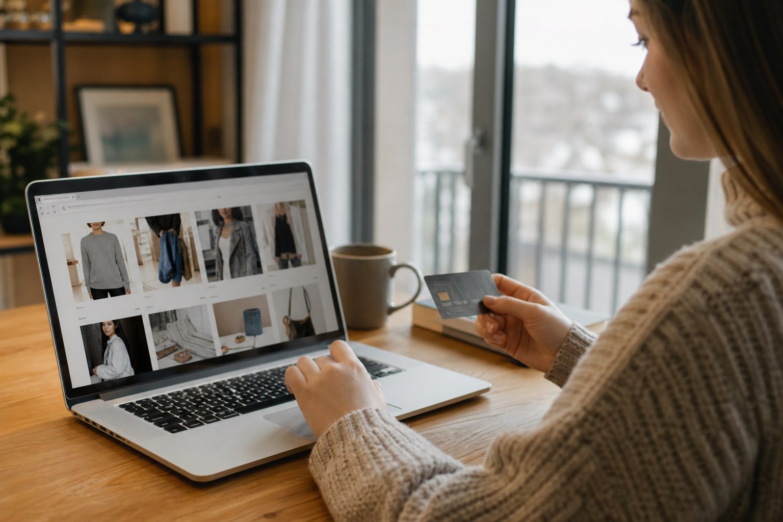 Güvenli online alışveriş sırasında VPN koruması