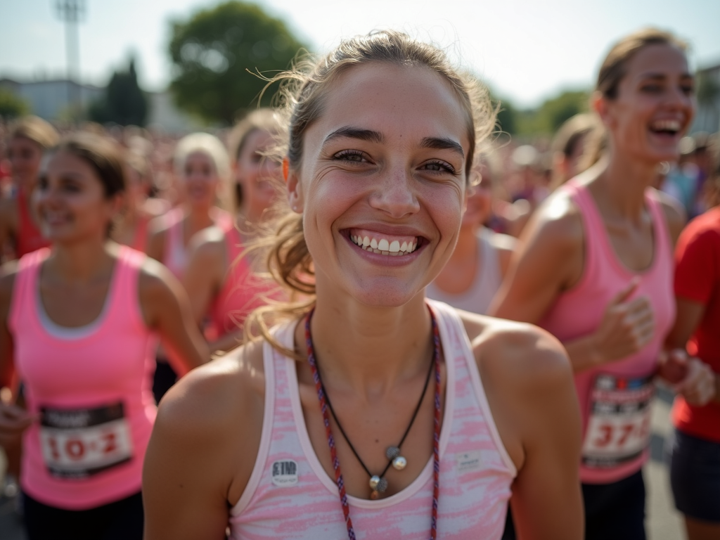 Çanakkale’de eğlenceli koşu etkinliğine katılan kadınlar