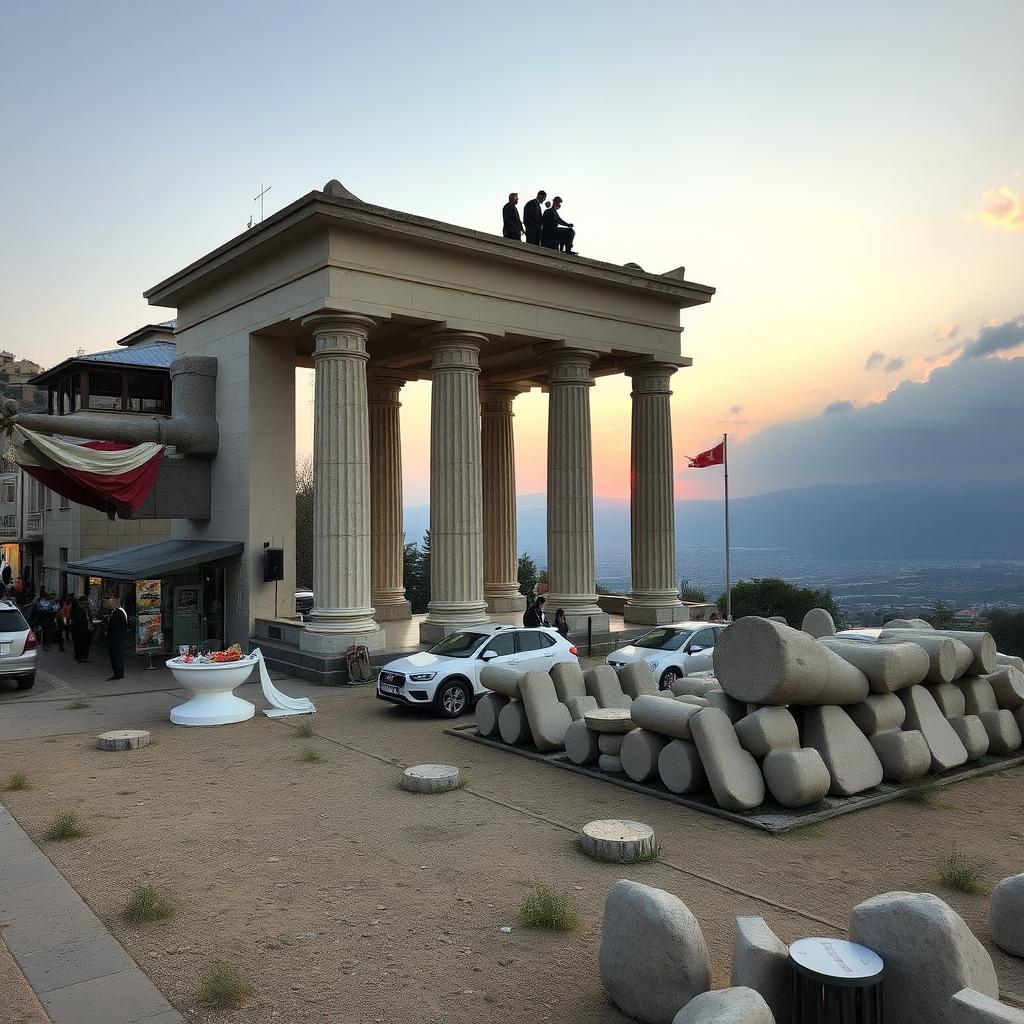 Çanakkale Boğazında yelken yarışı.