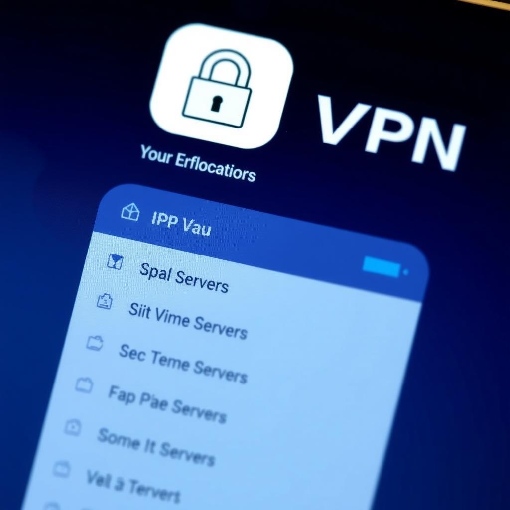 VPN uygulamasında sunucu seçimi ve güvenlik