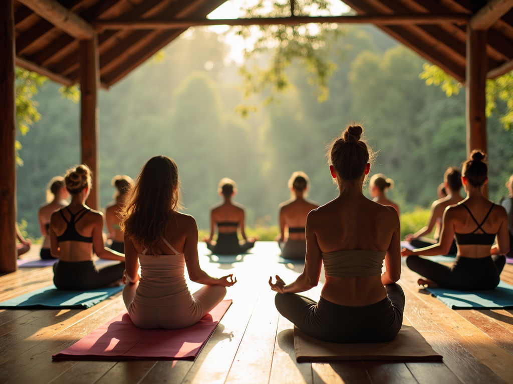 Yoga dersi