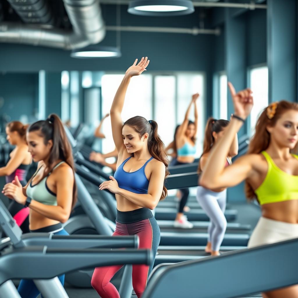 Spor Salonunda Genç Kızlar: Güç, Özgüven ve Sağlık