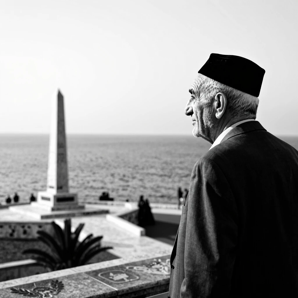 Çanakkale Şehitler Abidesi’nde bir dede – geçmişle bugün arasında