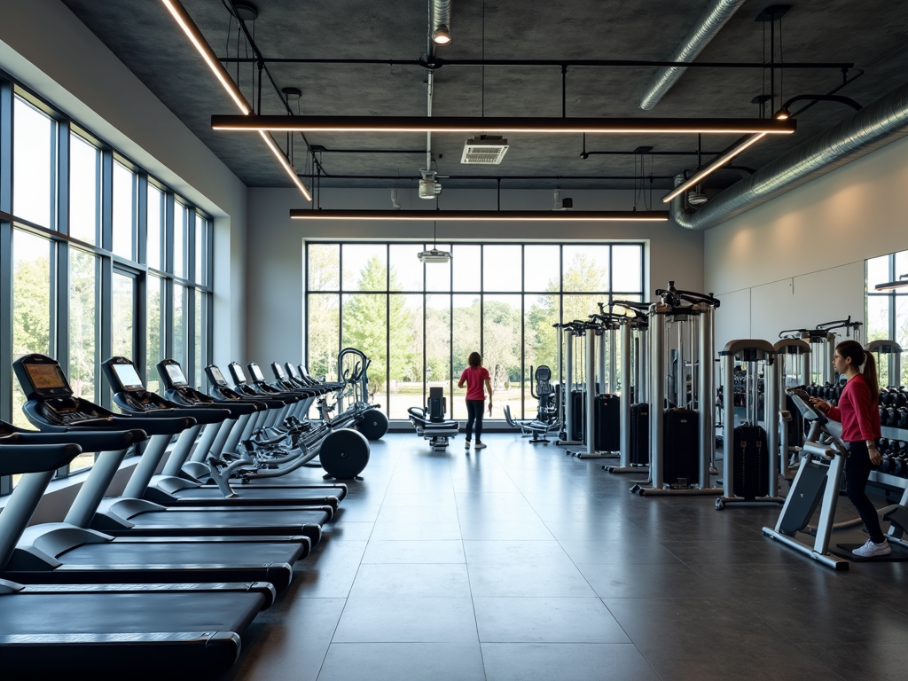 Çanakkale Spor Merkezi fitness alanı