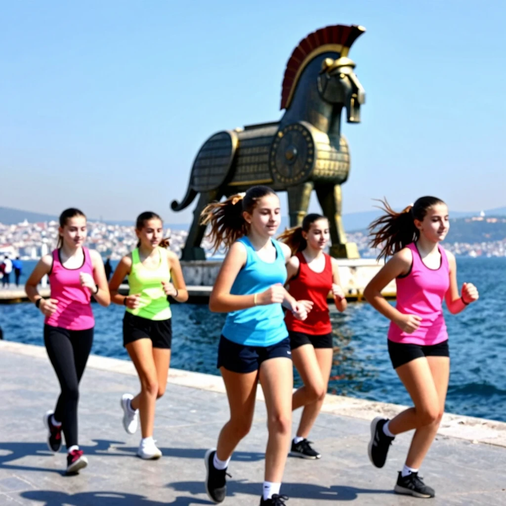 Çanakkale'de Spor Yapan Genç Kızlar: Güçlü Adımlar, Parlak Başarılar