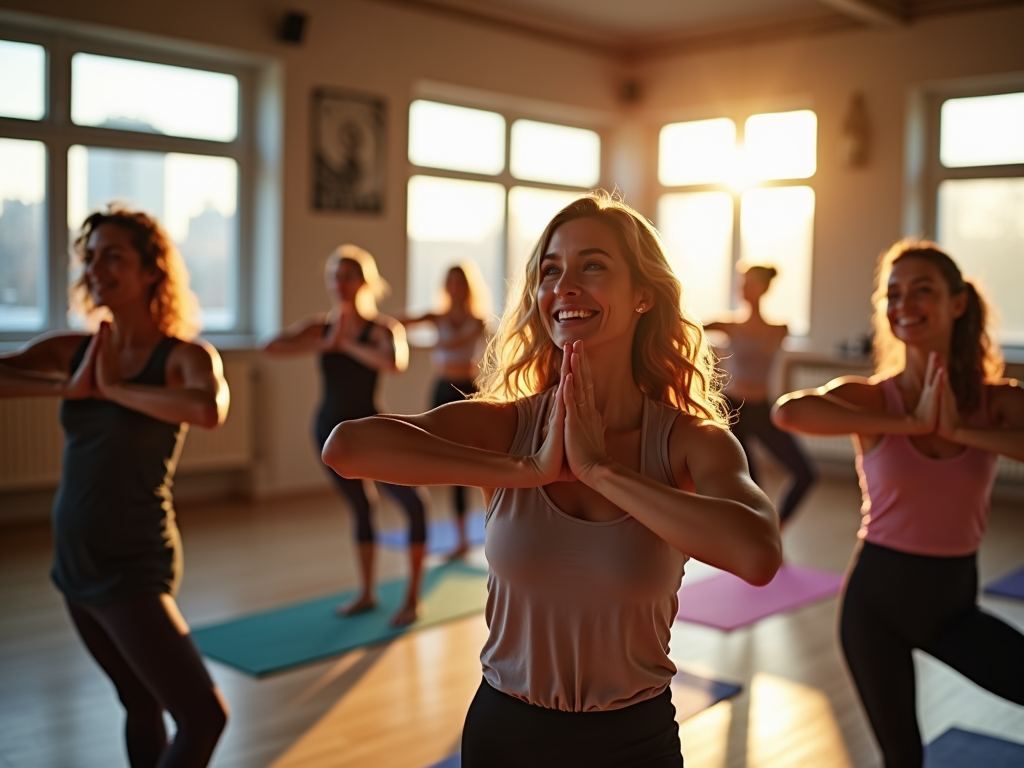 Çanakkale’de kadınlar yoga dersi