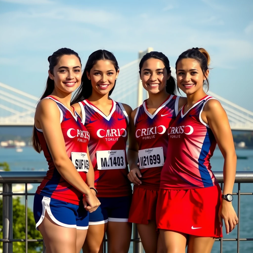 Çanakkale'li kadın sporcular grup fotoğrafı