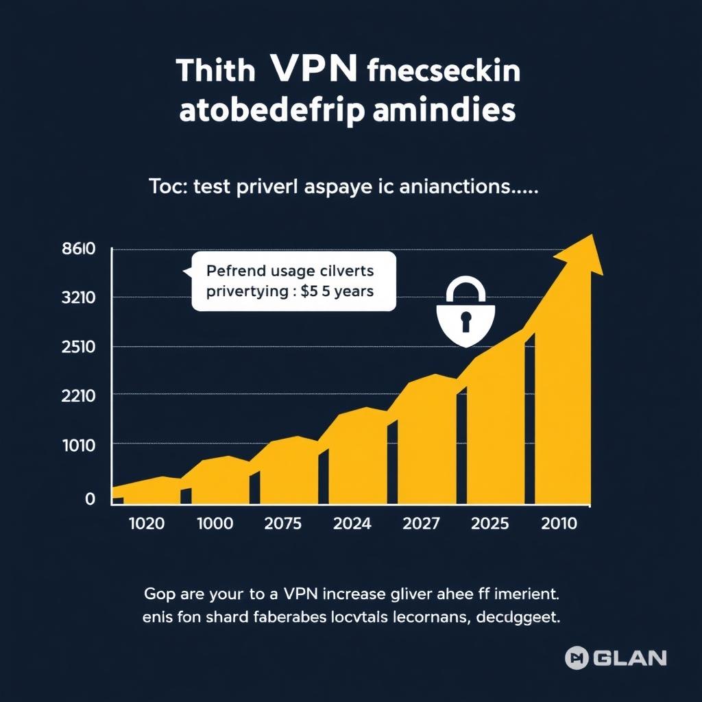 VPN usage growth graph