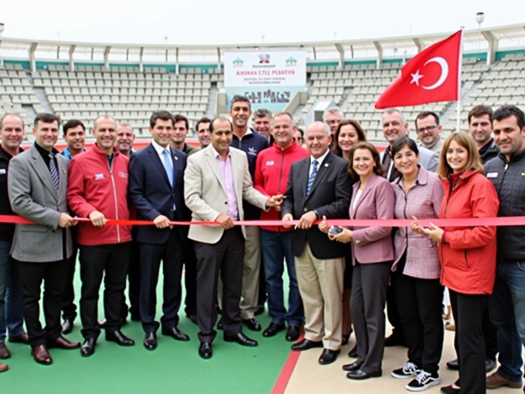 Çanakkale Spor Kompleksi’nin 2010’daki açılış töreni.