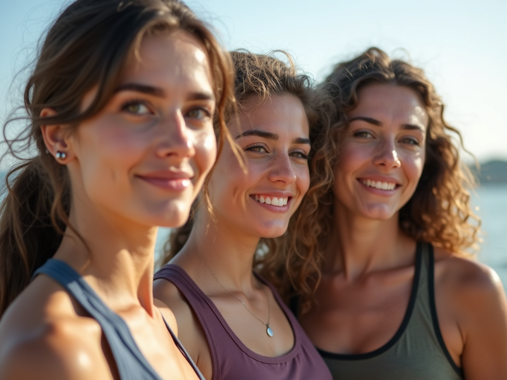 Spor sonrası doğal makyajlı Çanakkale kızları