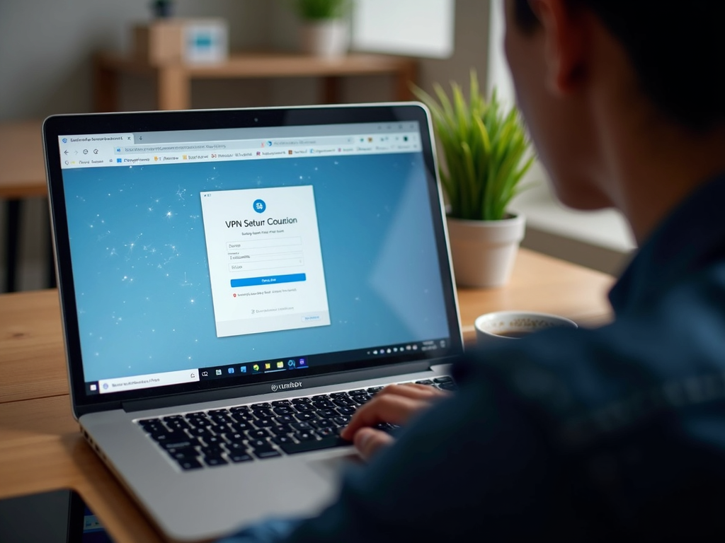 VPN kurulumunu yapan kişi