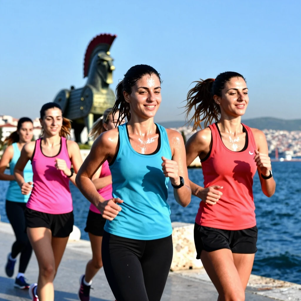 Çanakkale’nin Sporcu Kızlarından Stil Tüyoları