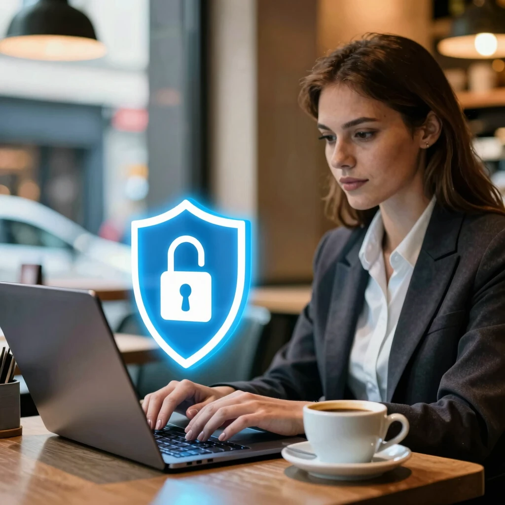 VPN ile güvenli internet kullanımı kafede