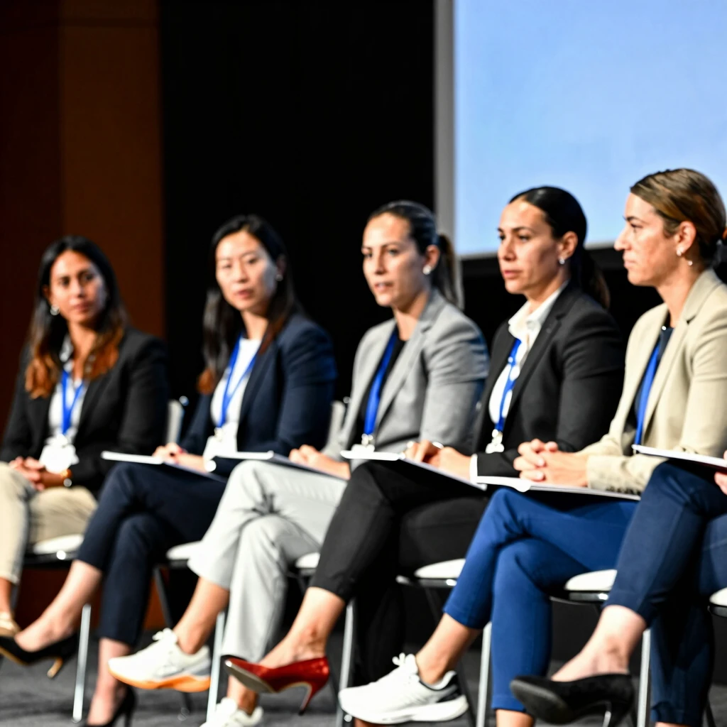 Spor liderliğinde kadınların panel tartışması