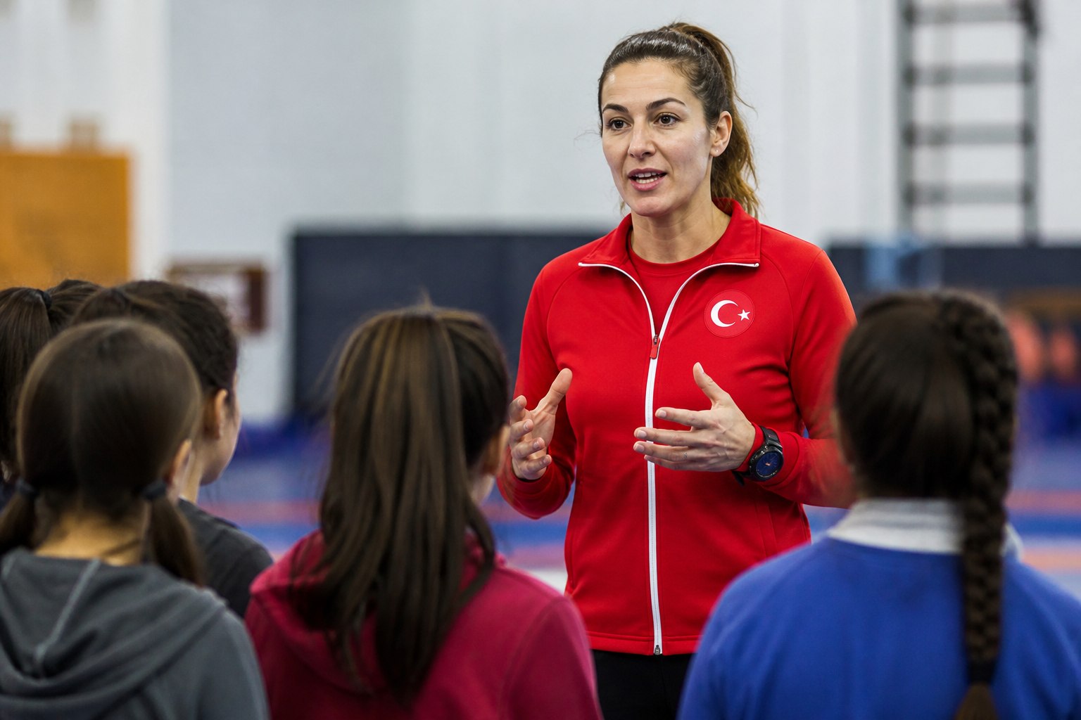 Yasemin Adar, Spor Dallarında Genç Kızlar’a ilham veren motivasyonel konuşma