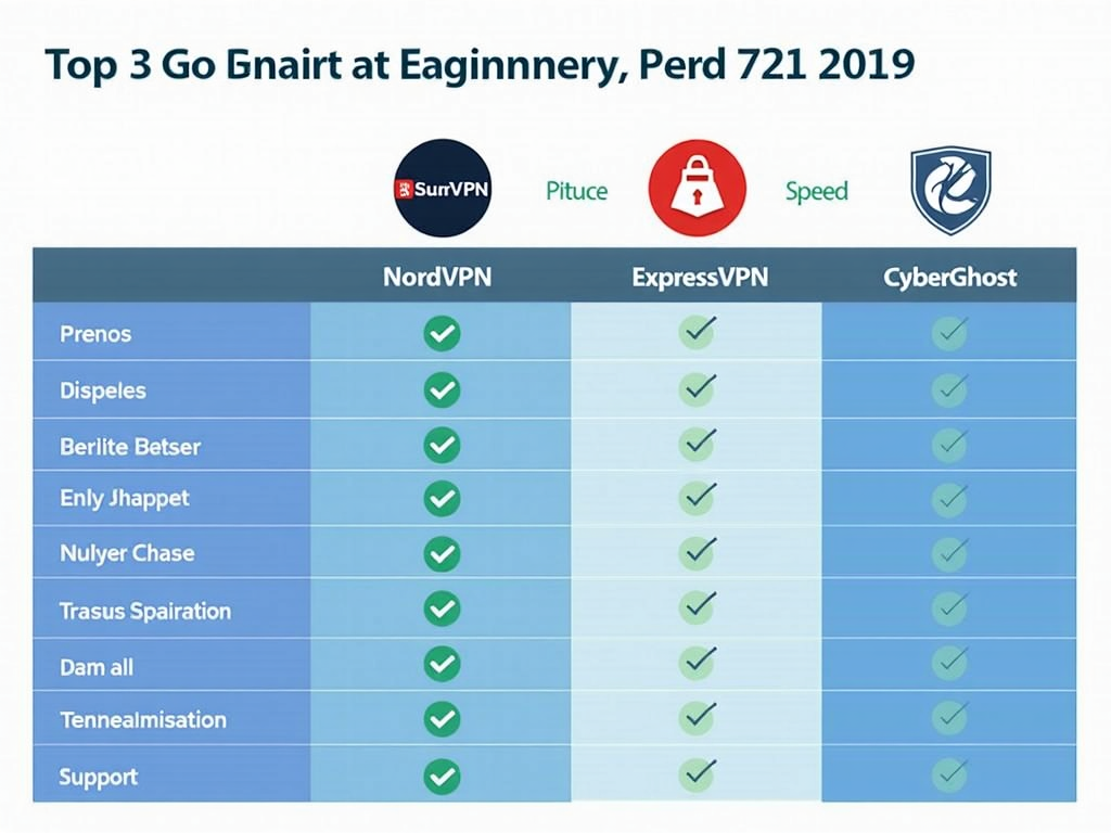 VPN özellik karşılaştırma tablosu